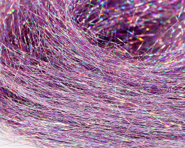 Dyed Holo Angel Hair, Violet UVR / 64
